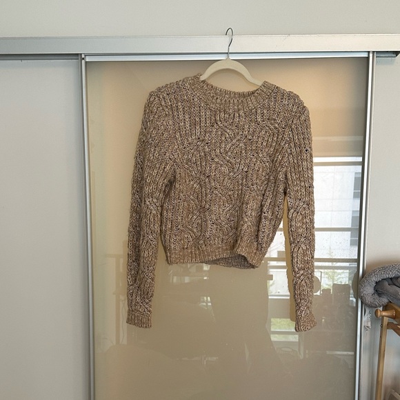 Garage cable knit sweater medium - Picture 3 of 4